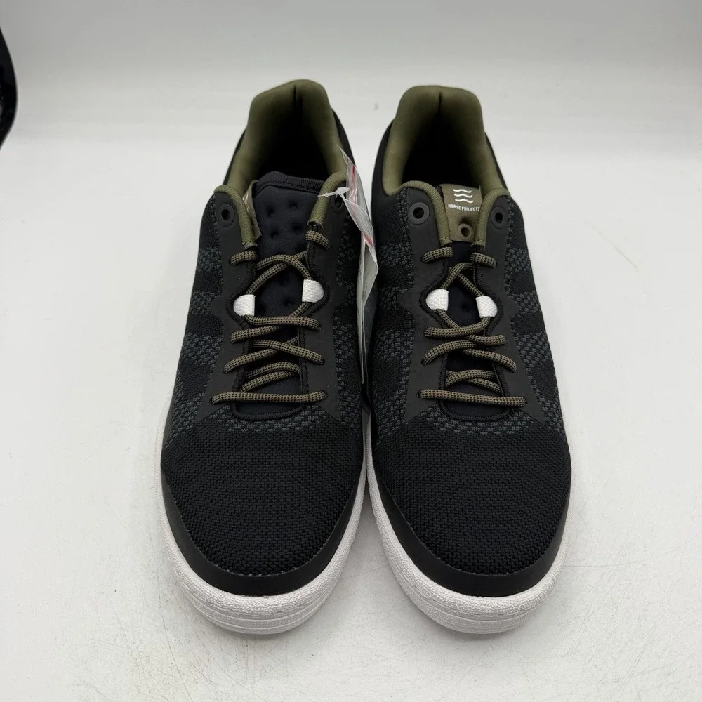 Adidas Norse Projects Campus 80s Primeknit‎ Shoes Mens Sz 10 Black/Grey BB5068